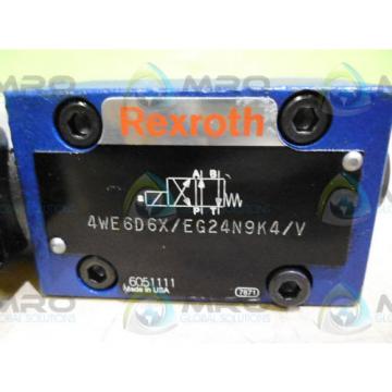 REXROTH Korea Germany 4WE6D6X/EG24N9K4/V *USED*