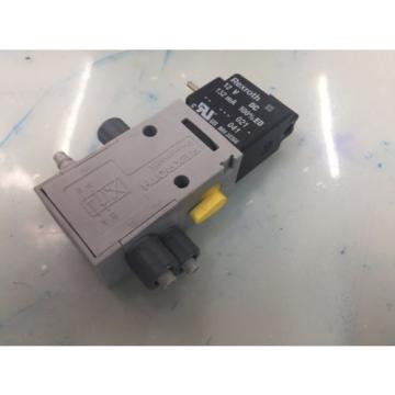 REXROTH Italy Japan R432008662 P-026641-004 4way Single Solenoid 12V DC Pneumatic Valve