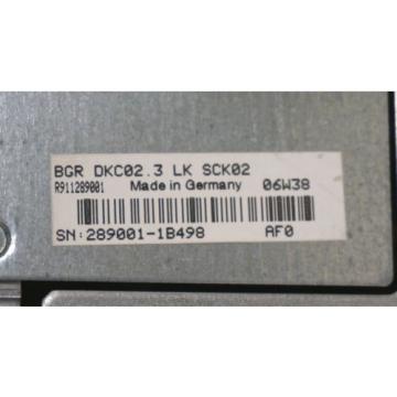 NEW Japan USA REXROTH INDRAMAT DKC02.3-040-7-FW SERVO DRIVE W/ BGR-DKC02.3-LK-SCK02