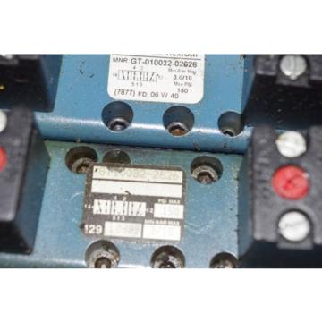 Rexroth Singapore Singapore Ceram 6-Valve Air Control Manifold Assembly w/ Regulators *FREE SHIP*