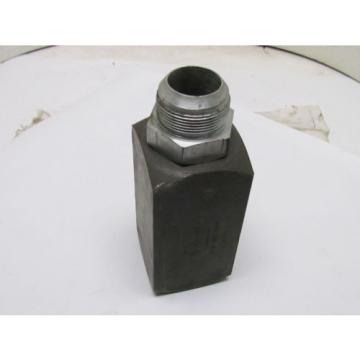 Rexroth Canada Greece Hycon 45/84 Carbon Steel 1-1/2&#034; Check Valve Hydraulic 1-7/8x12 Thread