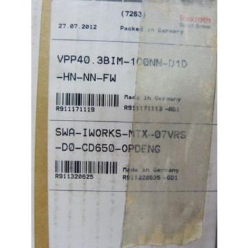 Rexroth Australia Korea VPP40 / VPP40.3BIM-1G0NN-D1D-HN-NN-FW Indracontrol VPP 40 15&#034; Display