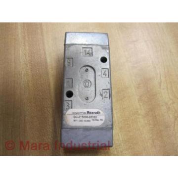 Rexroth India India GC-015000-03333 Directional Valve GC01500003333 - New No Box