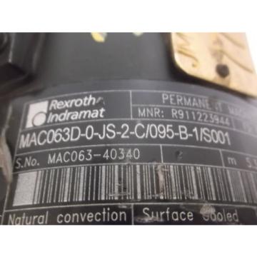 REXROTH Dutch Mexico MAC063D-0JS-2-C/095-B-1/S001 SERVO MOTOR *NEW NO BOX*