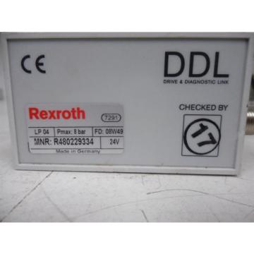 USED China France Rexroth R480229334 DDL LP04 Series Valve Terminal System Module 0820062101