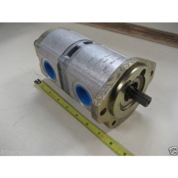 REXROTH Italy Mexico HYDRAULIC PUMP 7878   MNR 9510-290-333 Special Purpose Dual Outlet NEW