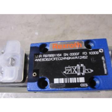 REXROTH Singapore china HYDRAULICS DIRECTIONAL CONTROL VALVE (4WE6D6X/OFEG24N9K4/A12/62)