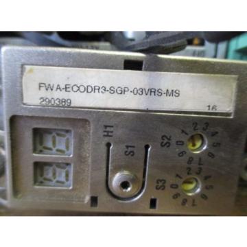 REXROTH Canada china INDRAMAT ECO DRIVE CONTROLLER FWA-ECODR3-SGP-03VRS-MS DKC02.3-040-7-FW