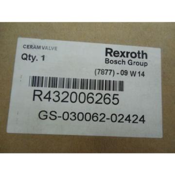 REXROTH Italy Canada CERAM VALVE R432006265 150 MAX. PSI 120V COIL NIB