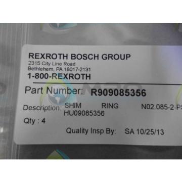 REXROTH India USA R909085356 RING *NEW IN ORIGINAL PACKAGE*