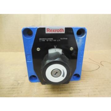 Rexroth Japan France Flow Control Valve R900429596 2 FRM 16-32/100 L/V New