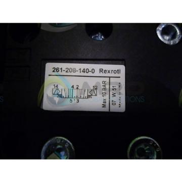 REXROTH Germany Australia 261-208-140-0 *NEW NO BOX*