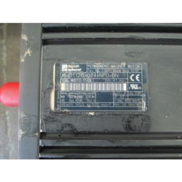 REXROTH Singapore Singapore INDRAMAT PERMANET MAGNET MOTOR MHD112C-024-NPO-BN