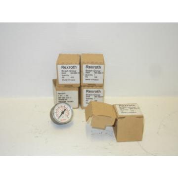 LOT Dutch china OF 5 REXROTH BOSCH 353 020 0100 NEW MANOMETER PRESSURE GAUGES 3530200100