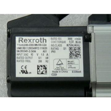 Rexroth India china Indramat MSM020B-0300-NN-M0-CG0 Servomotor MNR R911 295549FD 11 W 20 SN