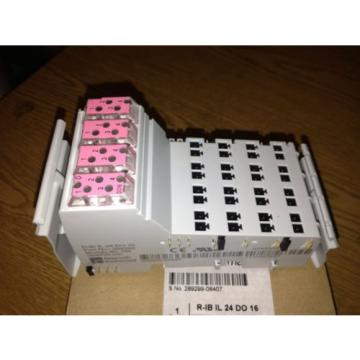 Rexroth Egypt Singapore Indramat R-IB IL 24 DO 16, R-IBIL24DO16, 289299, Module-ID 189 #1615C