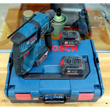 ❤ Bosch® GBH 18V-EC Professional 18V *4.0Ah SDS+ Brushless Hammer Drill 3xBatts