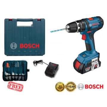 BOSCH GSB 18-2-LI 14.4V 2Ah Li-Ion Cordless Hammer Drill Driver Carrying Case