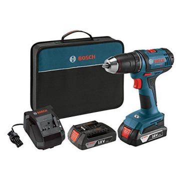 Bosch DDB181-02 18-Volt Lithium-Ion 1/2-Inch Compact Tough Drill/Driver Kit with