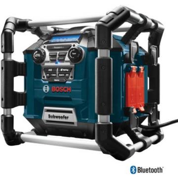 New Water Resistant Cordless Bluetooth Capability Jobsite Radio 18v Job Site