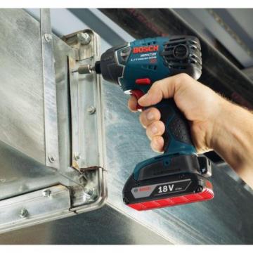 Bosch 18 Volt Lithium-Ion Cordless Electric 1/4 in. Variable Speed Impact Driver