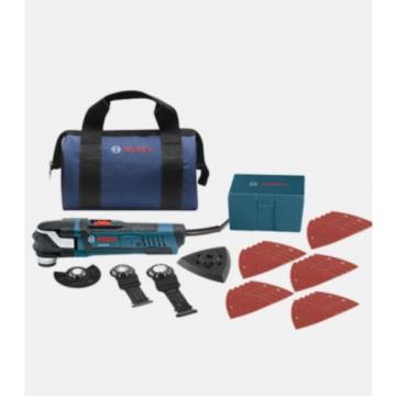 Bosch GOP40-30B StarlockPlus Oscillating Multi-Tool Kit with Snap-In Blade At...