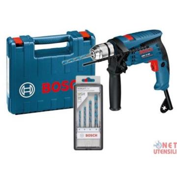 BOSCH GSB 13 RE TRAPANO A PERCUSSIONE BATTENTE + VALIGETTA E PUNTE 3 ANNI GARANZ