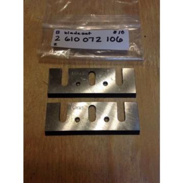 NEW OEM BOSCH BLADE SET PN: 2610072106