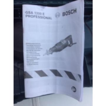 Bosch Gsa 1200E Sabre Saw Reciprocating Saw In Great Order 110V Have A Look