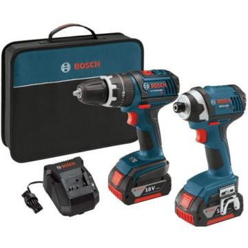 Bosch 18-Volt Lithium Ion (Li-ion) Cordless Combo Kit with Soft Case