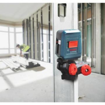 Bosch GLL 2 Self-leveling Cross-Line Laser with clamping mount