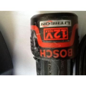 GENUINE BOSCH BAT413A 12V LI-ION BATTERY 1.5Ah HC and charger, NEW