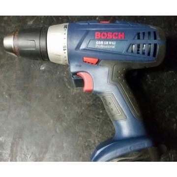 NEW NEVER USED BOSCH PROFESSIONAL GSR 18V-LI CORDLESS DRILL DRIVER - Bare unit