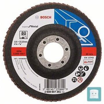 BOSCH 2608607351 (2 608 607 351) - DISCO ABRASIVO 115 MM, 22,23 MM, 80, U/MIN