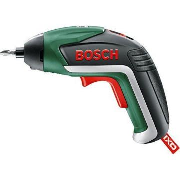 Bosch IXO Cordless Lithium-Ion Screwdriver with Right Angle Adapter and Easy Rea