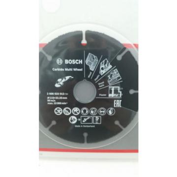 Bosch carbide multi wheel saw cutting wood plastic plaster 115 mm