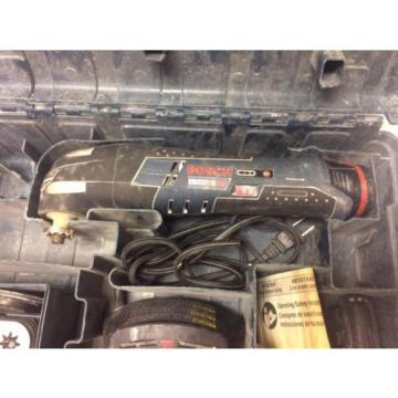 Bosch PS50 12V Multi-Tool, 3 Batteries, Charger, Case, 33 Blades and Manual