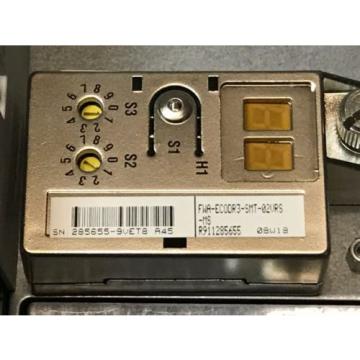 REFURBBED Germany Japan REXROTH SERVO DRIVE DKCXX.3-100-7 DKC01.3-100-7-FW FWA-ECODR3-02VRS-MS