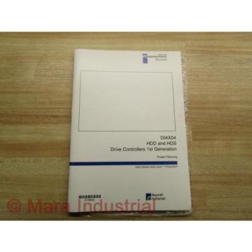 Rexroth Canada Canada Indramat DOK-DIAX04-HDD+HDS Project Planning Manual