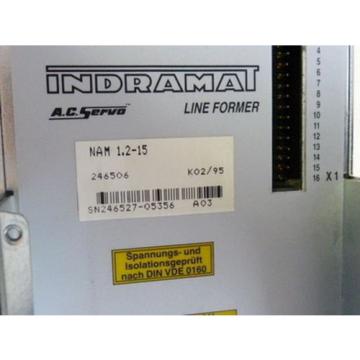 Bosch/Rexroth Egypt Russia NAM 1.2-15 Indramat 246506 mit Garantie !!