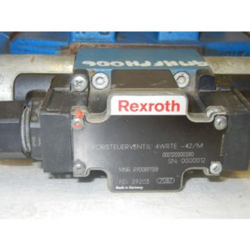 REXROTH Korea Canada 4WRTE16W6200L-41/6EG24K31A5M USED VALVE R901005135 fd 39127