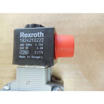 Rexroth Germany Singapore Double Solenoid Valve 0820 023 992 0820023992 143 PSI 24 VDC New