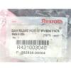 NIB! USA USA REXROTH / AVENTICS R431003040  QUICK RELEASE PNEUMATIC EXHAUST VALVE  (B82)