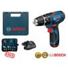 BOSCH GSB10.8-2-Li 10.8V 2Ah Li-Ion Cordless Impact Drill Driver Carrying Case #1 small image