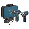 Bosch CLPK22-120 12-Volt Lithium-Ion 2-Tool Combo Kit (Drill/Driver and Impac...