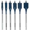 Bosch Daredevil Standard Spade Bit Set Paddle Design Faster Drilling (6-Piece) #1 small image