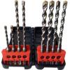 BOSCH 8pce SDS PLUS MASONARY DRILL SET IN CASE