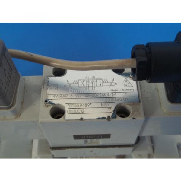 Mannesmann Egypt Canada Rexroth 4WRKE10W4-50-2X/6A24Z9/D3M Hydraulic Valve Assembly #6 image