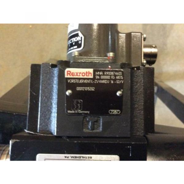 Rexroth India Italy Hydraulics servo valve, # 4WRDU 16 W200L-51/6L15K9/VR, rebuilt #4 image