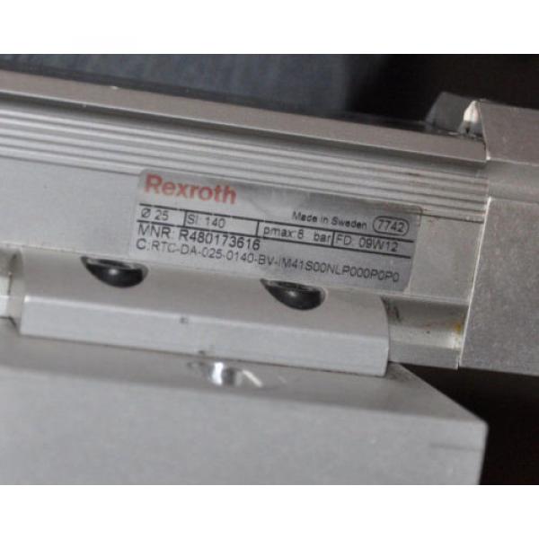 NICE Russia Canada REXROTH LINEAR SLIDE ACTUATOR PNEUMATIC R480173616 BOSCH #2 image